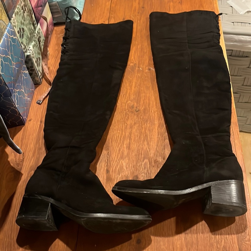 Over the knee length boots, size 8